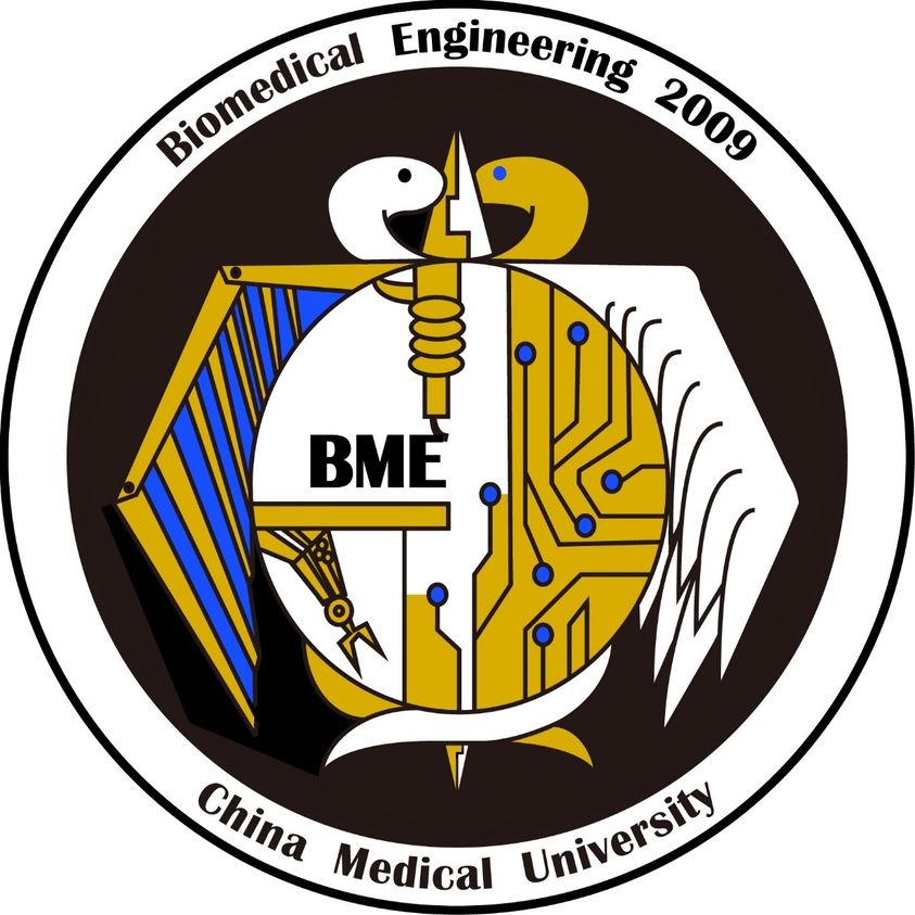 可能是顯示的文字是「 Biomedical Bromedical Engineering 2009 BMÈ China Medical University 」的圖像
